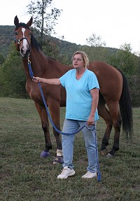 Southern Legacy lives with his mom in the north Gerogia Mountains near Helen, GA. 