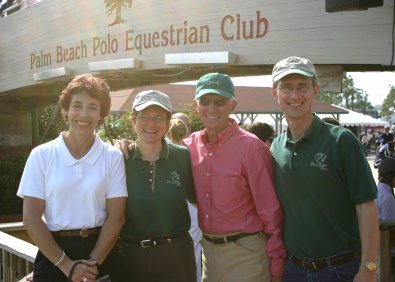 March 2006 found Elizabeth and Barry at the WEF in Wellington, Florida.