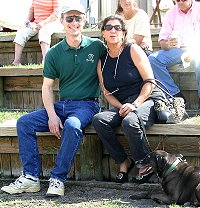 Barry and Grave DeVita at WEF in Wellington, Florida.