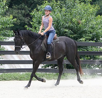 Charlie and visitor Jordon - July 24, 2005