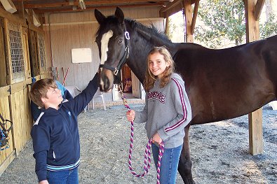 Shepherdsville had a welcoming committee ready with peppermints on his arrival in Georgia. March 2007