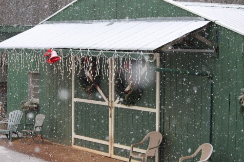 White Christmas at Bits & Bytes Farm