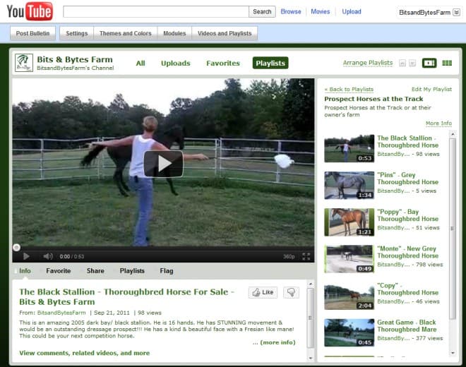 Bits & Bytes Farm has a YouTube Channel