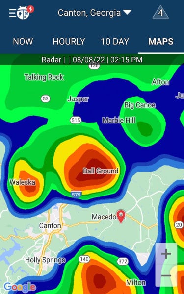Weather at Bits & Bytes Farm