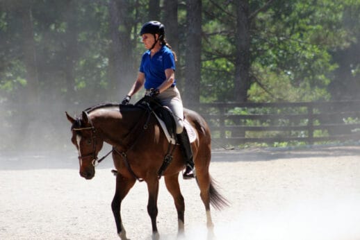 Forrest Cat and trainer Kathy Duke